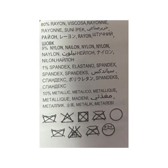 New Bebe Bandadge Dress Size XL Bodycon Red Gold Shimmer Mini Cocktail Glam Gala - Picture 7 of 10